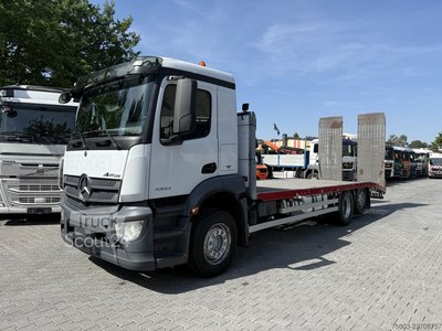 Autotransporter LKW Mercedes-Benz Actros MP4 2532 6X2 Maschinentransporter gebraucht