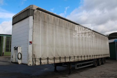 Auflieger mit Pritsche & Plane SCHMITZ CARGOBULL SCS 24/L-13.62 MB - Tautliner MEGA - Nr.: 619 gebraucht