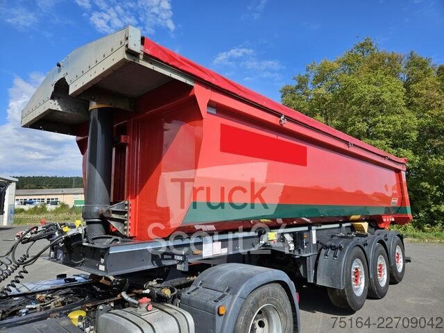 Kipper Auflieger LANGENDORF SKS-HS 24/30 Stahlrundmulde gebraucht