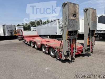 Tieflader-Sattelauflieger Bodex BODEX , 4-ACHS TIEFLADER, RADMULDEN, LIFTACHSE, NACHLAUFACHSE gebraucht