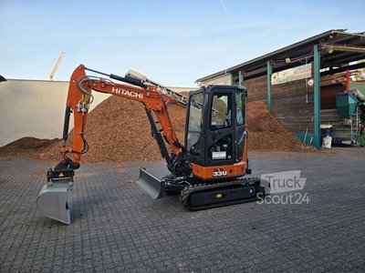 Minibagger Hitachi ZX33U-6 gebraucht