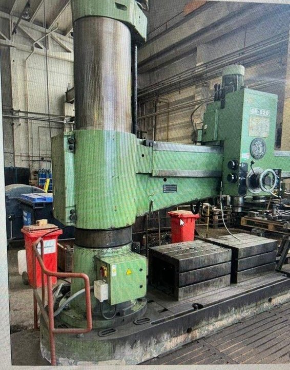 Radial Drilling Machines STIMIN S.A. INFRATIREA- ORADEA GR 820 H - MK 6 x 1600