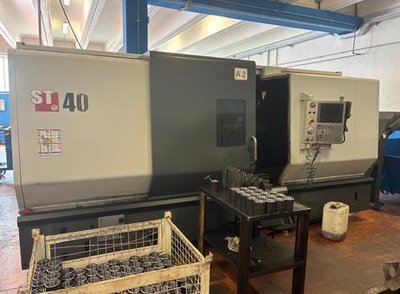 HAAS ST-40 CNC lathe