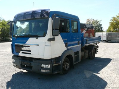 Dreiseitenkipper MAN TGL8.220 Meiller Kipper 3Seitenkipper Klima 2AHK gebraucht