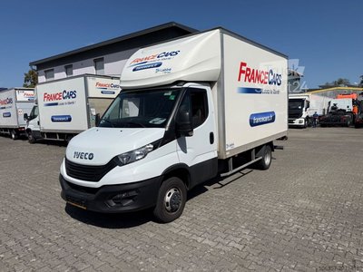 Transporter mit Koffer IVECO Daily 35C16 3,0L Koffer LBW 750kg Euro6E Seitent gebraucht