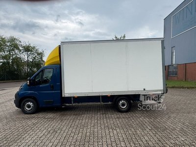 Transporter mit Koffer FIAT Ducato koffer mit ladebordwand gebraucht