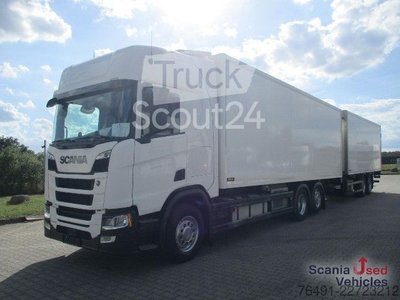 Kühlkoffer-LKW Scania R 450 B6x2*4NB Kühlkoffer-Durchladezug mit Lbw. / gebraucht