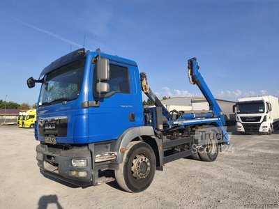 Portalarmsystem MAN TGM 18.290 4x2 Euro 5 Meiller Absetzkipper AHK (9) gebraucht