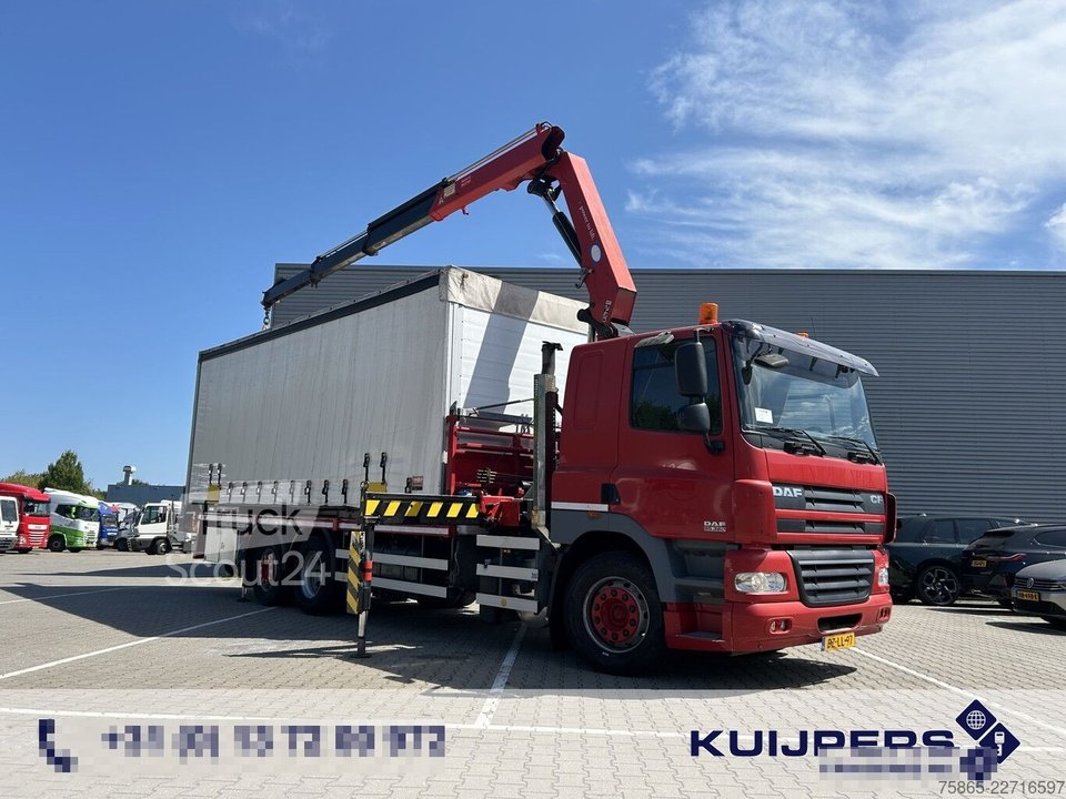 Schiebeplane DAF CF 85 360 Euro 5 / 233 dkm / Curtainside Box / ... gebraucht