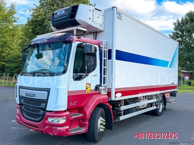 Kühlkoffer-LKW DAF LF 210 Fleischerhacken-Automatik-Carrier gebraucht