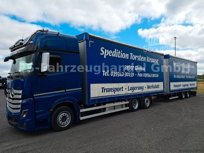 Jumbo-Lkw MERCEDES-BENZ Actros 5 2551*GIGASpace*2 Tanks* Kompl.-Zug gebraucht