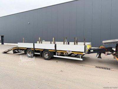 Tieflader FAYMONVILLE MAX Trailer 2-AXES LOWLOADER 21T - ALU RAMPS - ... gebraucht