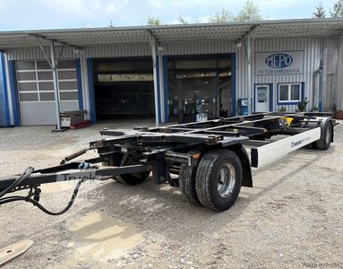 Anhänger-Wechselfahrgestell Krone BDF Lafette 235/75R17,5 Zwilling BPW gebraucht