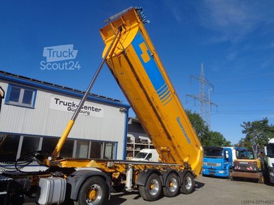 Kipper Auflieger MEILLER KISA3 MHPS 12/27 Liftachse BPW Alufelgen gebraucht