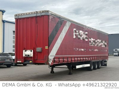 Auflieger mit Pritsche & Plane KRONE SD*Jumbo*Edschaverdeck*XL Zertifikat*TÜV* gebraucht