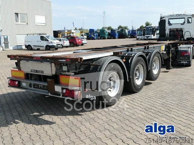 Auflieger-Wechselfahrgestell LAG O-3-CC, Tankcontainer, 20 & 30 Fuß,BPW,Luft-Lift gebraucht