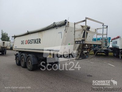 Kipper Auflieger Schmitz Cargobull Kipper Alukastenmulde 24m  gebraucht