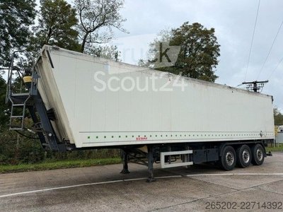 Kipper Auflieger KEMPF Alukastenmulde 3x9t, 63 cbm gebraucht