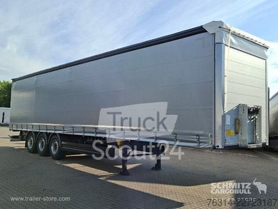 Auflieger mit Pritsche & Plane Berger Curtainsider Standard gebraucht