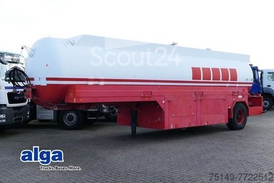 Tankauflieger LINDNER Lindner & Fischer, 23.550ltr., 3 Kammern, BPW gebraucht