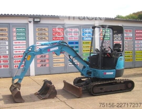 Minibagger IHI 25VX3 * 3x Löffel * gebraucht
