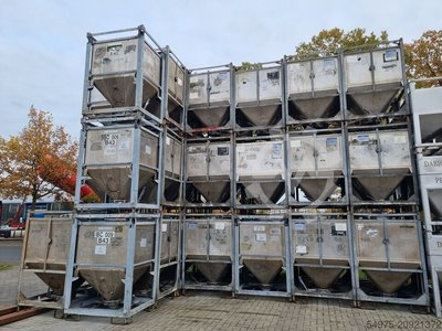Ucon 1300L Edelstahlbehälter Tank IBC