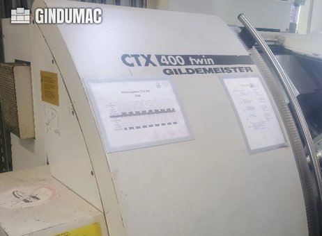 Gildemeister CTX 400 twin CNC lathe