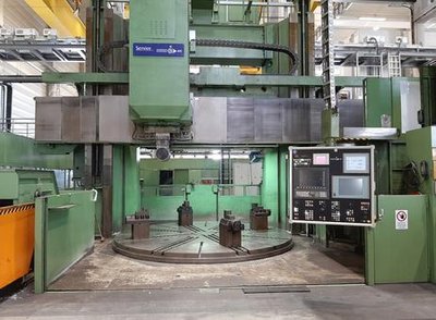 DORRIES VC4600-450 vertical turret lathe with cnc