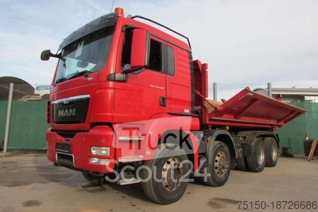 Dreiseitenkipper LKW MAN TGS 35.440 8x6H BL - BORDMATIK Nr.: 900 gebraucht