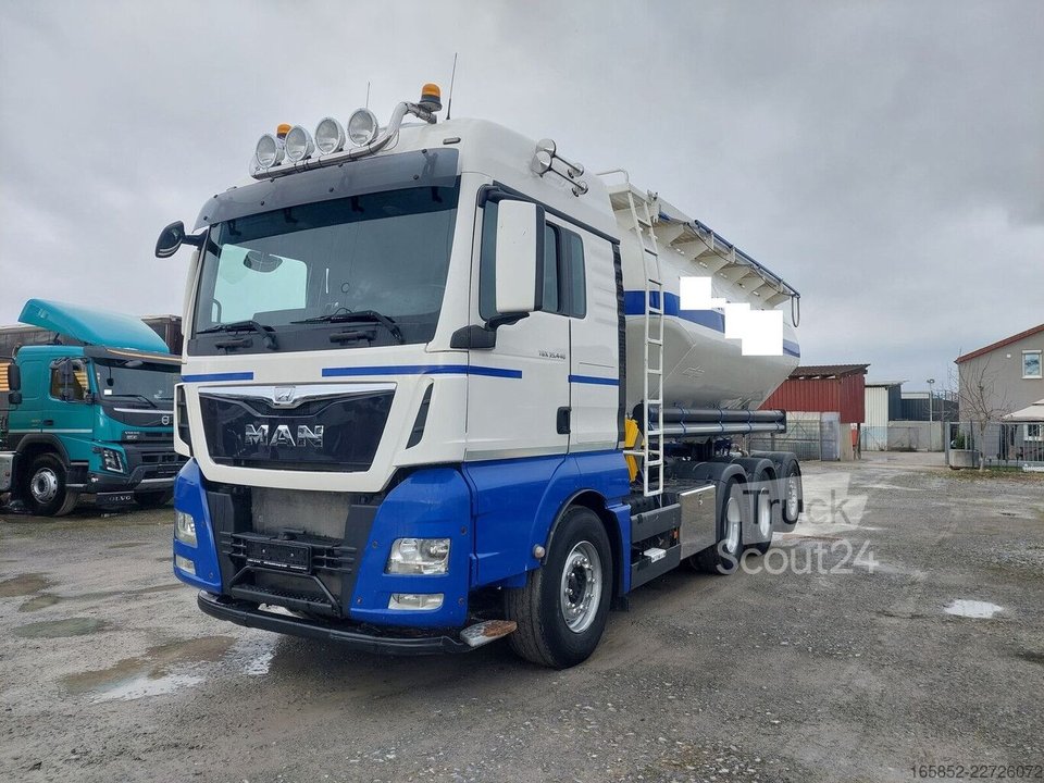 MAN TGX 35.440  Silo 24000 L  8x4 Lift+Lenk (5) feed truck MAN TGX 35.440  Silo 24000 L  8x4 Lift+Lenk (5) gebraucht