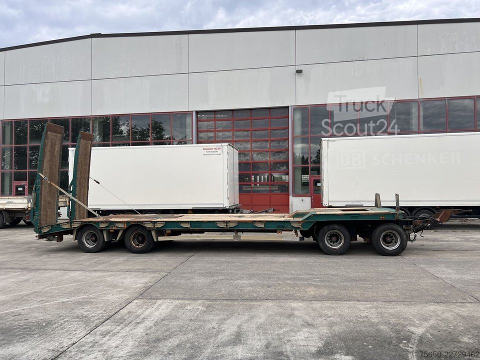 Tieflader Anhänger Humbaur HTD 409525-4A  4 Achs Tiefladeranhänger, kein Müller Mitteltal gebraucht