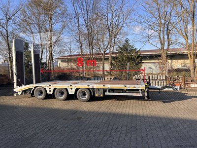Tieflader Anhänger Möslein TT 34 Zugrohr Gerade  34 t GG Tridem- Tieflader 3 Achs, gelenktNeufahrzeug neu