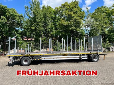 Anhänger mit offener Pritsche Möslein T 2 Plato 8,6m  2 Achs Jumbo- Plato- Anhänger neu