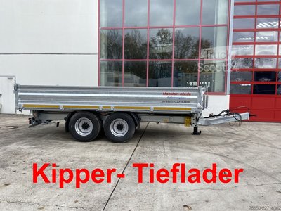 Kippanhänger Möslein TTD 14 Schwebheim  14 t Tandemkipper Tieflader Breite Reifen-- Neufahrzeug -- neu