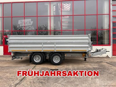 Kippanhänger Möslein TTD 19 AB  19 t Tandemkipper Tieflader, Breitbereifung Aufsatzbordwänden-- Neufahrzeug -- neu