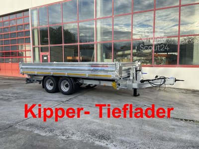 Kippanhänger Möslein TTD 11 Breite Reifen  Kipper Tieflader, Breite Reifen-- Neufahrzeug -- neu