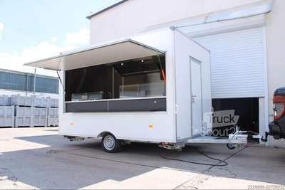 Verkaufsanhänger Zum Vermieten, Nr.9110 Imbissanhänger, Imbisswagen gebraucht