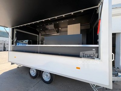 Verkaufsanhänger Grillwagen,  Imbissanhänger Pizza, Pommes, Snacks, Streetfood, Cater neu