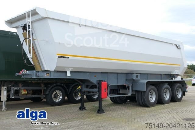 Kipper Auflieger Stahl , Hardox, 42m , Zwillingsreifen, gr. Achsen neu