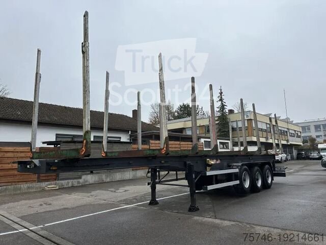 Holztransporter Doll Holzauflieger 34 to EXTE Rungen TÜV NEU! BOFA H... gebraucht