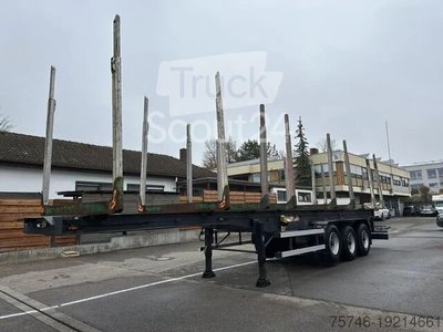 Holztransporter Doll Holzauflieger 34 to EXTE Rungen TÜV NEU! BOFA H... gebraucht