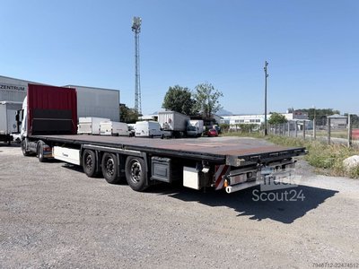 Auflieger mit Pritsche & Plane KRONE SD Seitenplanen Curtainsider Plateau TÜV *2019* gebraucht