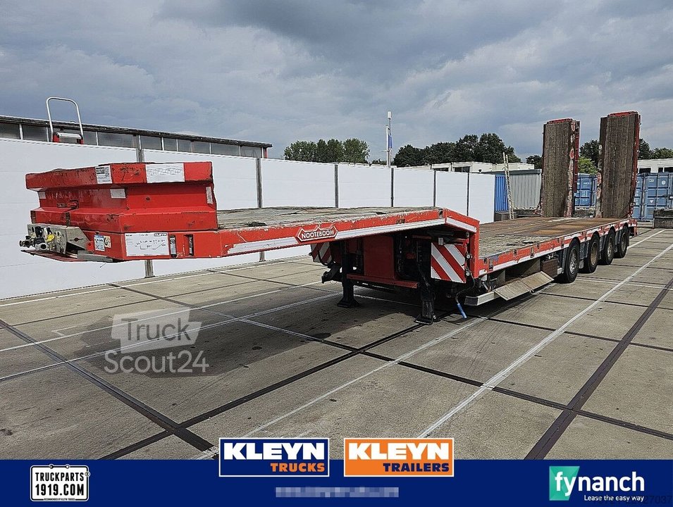 Tieflader NOOTEBOOM MCOS-58-04 4 AXLE HYDR. RAMPS gebraucht