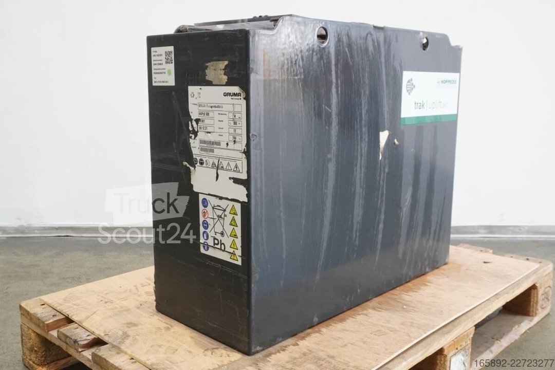 Gabelstaplerbatterie GRUMA 24 Volt 4 PzS 500 Ah gebraucht