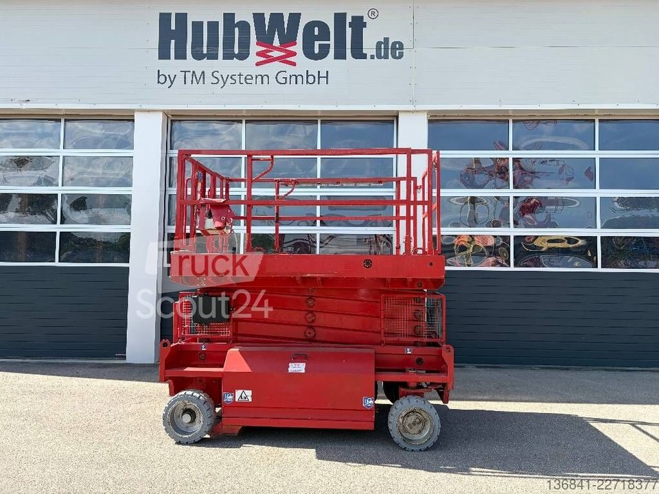 Scherenhebebühne HAB S125-16E2WD 12,50m Scherenarbeitsbühne gebraucht