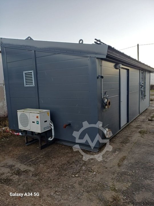 Viessmann Vitoplex 900kw. Biogas Container Heizzentrale Viessmann Vitoplex 900kw. Biogas Container Heizzentrale