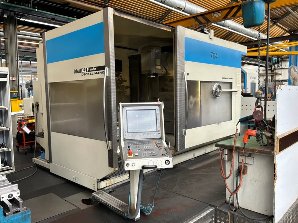 DECKEL MAHO - DMU 125 P - 2000 - CNC Universal-Bearbeitungszentrum