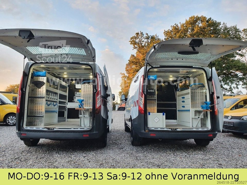 Kastenwagen FORD Transit Custom Sortimo Werkstatt Scheckheft gebraucht