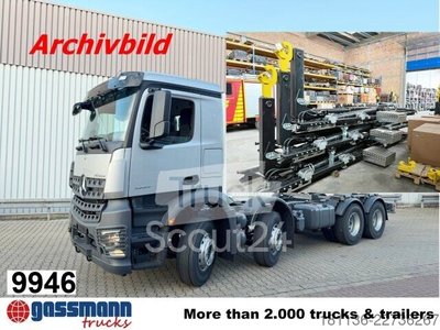 Abrollkipper Mercedes-Benz Arocs 3253 K 8x4/4, Hyva T 26-55 bis 6.60 m neu
