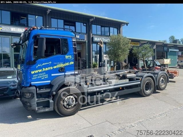 Abrollkipper MAN TGS (TG3) 26.510 6x4H-4 BL CH RK21-70 HydroDrive gebraucht